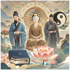 儒家、佛家、道家思想比较:国学三大流派的交融与影响