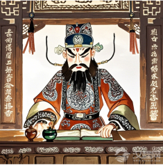 《张飞审瓜》皮影动画展现戏曲新魅力