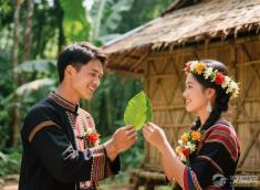 谁见过用树叶传情的少数民族婚礼？