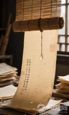 古人如何用宣纸纹理打造天然防伪标记？