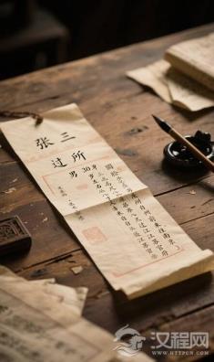 古代没有身份证，怎么证明