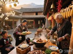 纳西族三叠水宴席上菜顺序暗藏什么待客之道