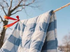 晒被总被鸟粪砸中？杆头挂条红布带，是迷信还是科学信号？