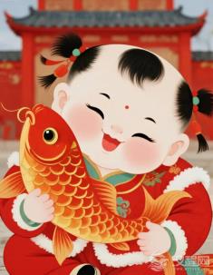 年画上胖娃娃抱鲤鱼到底在隐喻什么