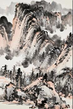 泼墨之间：张大千的“破”与“立”