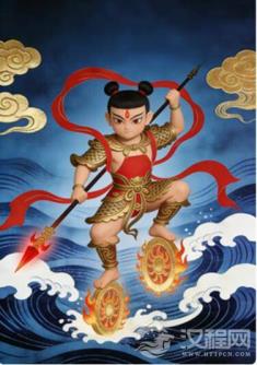 皮影戏《哪吒闹海·剔骨还父》