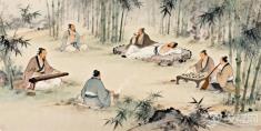 竹林七贤的朋友圈：魏晋名士的醉酒、清谈与避世行为艺术
