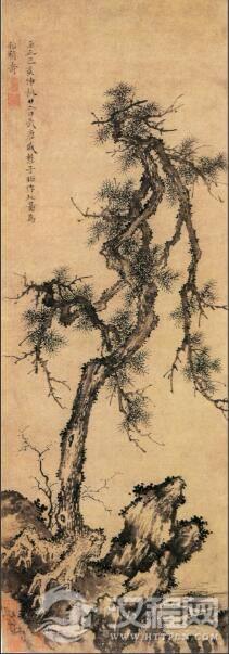 在唐代的华丽色彩之外，张璪的墨松为何更震撼？