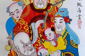 民间木板年画：玉皇大帝到十方万灵，从财神到祖师神应有尽有！
