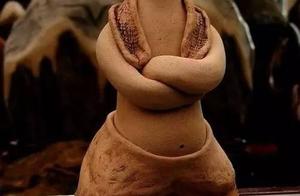 一组有趣的泥塑