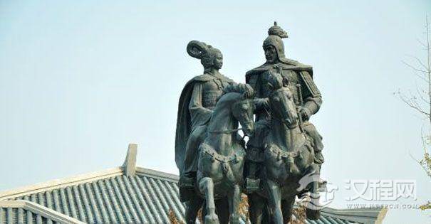 虞姬和项羽画像