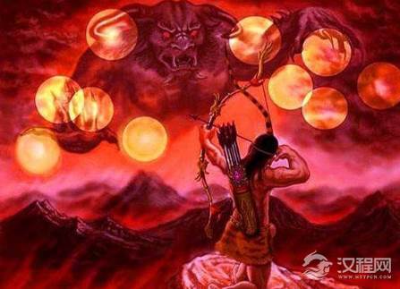 后羿和大羿之间是什么关系 射日的人到底是后羿还是大羿