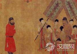 阎立本为李世民接见和亲使者所画的是什么