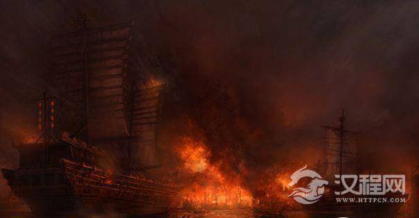 火烧赤壁的画像