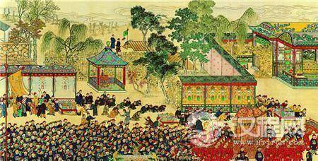 古代皇帝皇后出巡