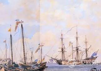 乾隆看到英国使团的先进船只后,他进行了什么预防措施?