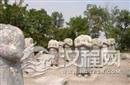 武则天乾陵揭秘：守陵石像为何都没有头？