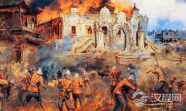 列强哄抢圆明园的时候为何清朝百姓也跟着抢呢？