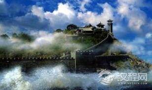 传说中的神仙乐园：天上有昆仑海上有蓬莱