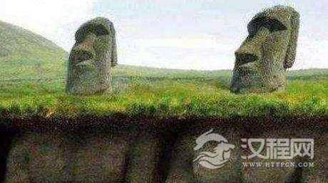 复活岛石像竟有下半身！蝴蝶结配丁字裤简直绝了