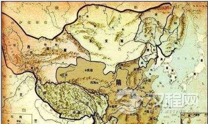 历史上一个经过了隋唐两朝四代帝王才将其覆灭的国家