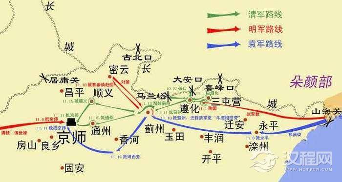 明末己巳之变清军有多少人？袁崇焕负主要责任吗