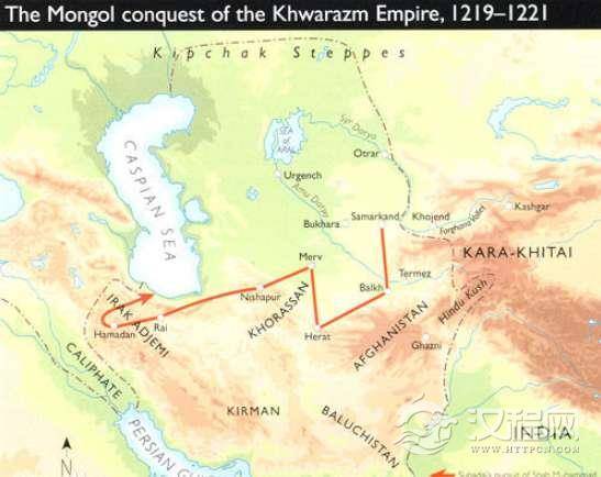 蒙古第一次西征是在什么的背景下发生的 蒙古第一次西征简介