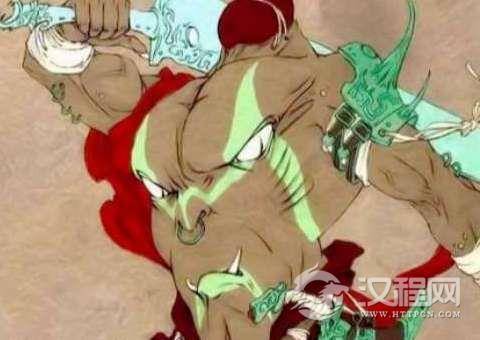 刑天：中国古代神话传说中的人物