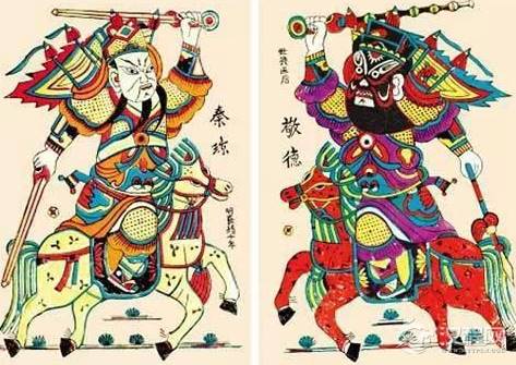 唐朝名将秦琼和尉迟敬德为什么会被供奉为门神？