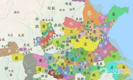 春秋时期的国家有多少个呢 哪些才是一流的强国呢