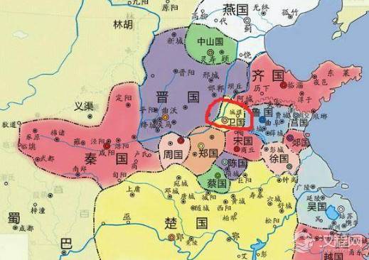 战国时期的卫国为什么没有存在感？最后被谁所灭