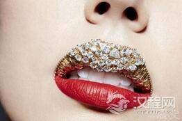 全球最昂贵的嘴唇：镶满钻石价值千万