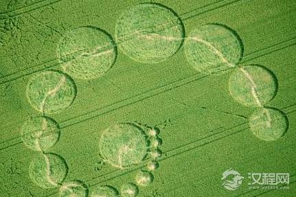 揭秘麦田怪圈未解之谜,麦田怪圈真的是外星人制造的吗?