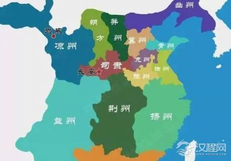 东汉十三州曹操独占九州，其他的谁占了？