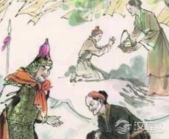 古代两大善妇救了两个人，后来一个当了皇帝，一个当了大将