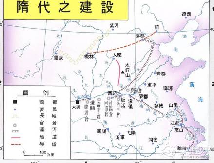 隋朝的国祚只有四十年 隋朝的功绩都有哪些