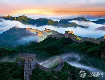 古代是没有水泥的 那么长城是怎么砌起来的