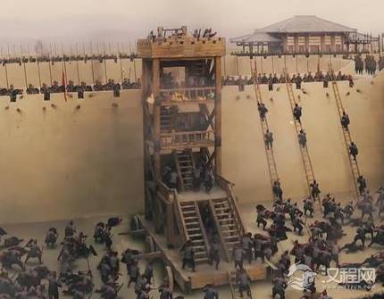 古代攻城战的时候 守城一方为何不直接推翻云梯