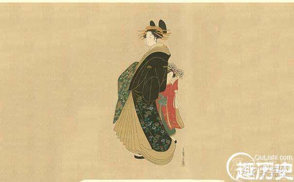 解读影响世界今后绘画创作风潮的菱川师宣的作品