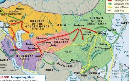 四大汗国奉元朝为正朔 元朝灭亡时他们为何没有出兵救援