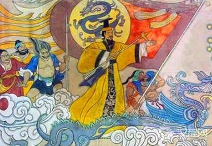 黄帝的坐骑是龙 那么他的对手真的是骑熊猫吗