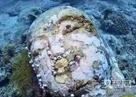 海底惊现千年佛寺 再现婆罗浮屠