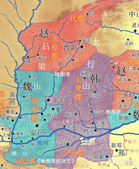 四战之地危险么?战国七雄的魏国有三块四战之地,看地图一目了然