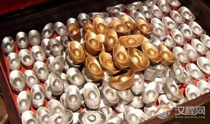 古代皇帝赏赐的黄金万两有多少钱 换做现在是多少人民币