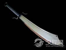 为什么中国抗战大刀上有两道凹槽？放血用的吗