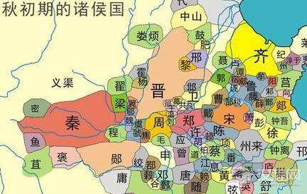 春秋时期一共存在多少个诸侯国？哪些诸侯国具备一流的实力？