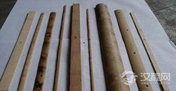 古代特质竹片