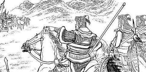 孔明定计捉张任画像