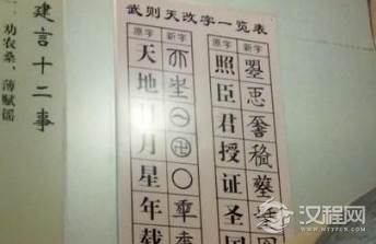 武则天一生造了多少字？为什么武则天造的字没人用？