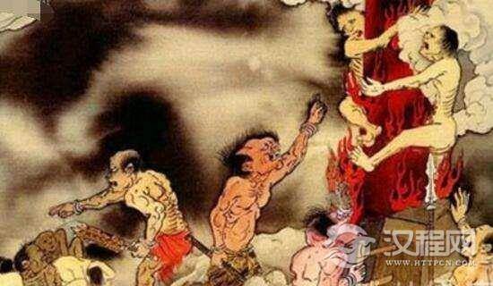 古代最变态的酷刑,将犯人绑在热铜柱上活活烧死!